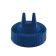 Vollrath 2300-44 Traex Blue Replacement Twin Tip Cap for 16 oz 24 oz 32 oz Wide Mouth Squeeze Bottles