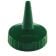 Vollrath 2813-191 Traex Vista Green Spout Cap for 8-32 Oz. Standard Mouth Squeeze Bottles