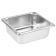 Vollrath 30622 2-1/2" Deep 1/6 Size Super Pan V Stainless Steel Steam Table / Hotel Pan With 1.2 Quart Capacity, 6-7/8" x 6-1/4"