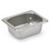 Vollrath 30822 1/8 Size 2-1/2" Deep Super Pan V Anti-Jam Stainless Steel Steam Table / Hotel Pan, 0.82 qt Capacity