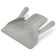 Vollrath 3672 Silver Dual Handle 8" x 9" FryBagger Plastic French Fry Scoop