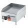 Vollrath 40715 Cayenne 14" Standard Duty Thermostatic Controls Electric Countertop Griddle - 120V