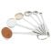 Vollrath 46588 Stainless Steel 6-Piece Oval Measuring Spoon Set