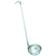 Vollrath 46811 Economy 1-Piece 1 oz Stainless Steel Round Serving Ladle With 11" Hooked-Groove Handle