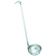 Vollrath 46816 Economy 1-Piece 6 oz Stainless Steel Round Serving Ladle With 12 1/2" Hooked-Groove Handle