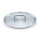 Vollrath 47770 Stainless Steel Intrigue 7 3/32" Cover with Loop Handle