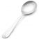 Vollrath 48102 Queen Anne 6 1/8" Chrome Stainless Steel Bouillon Spoon With Satin Finish Handle