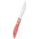 Vollrath 48142 Laminated Wood Handle 8 5/8" Steak Knife With 4" Hollow-Ground Stainless Steel Wave-Serrated Blade And Pointed Tip