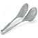Vollrath 48427 Silverplated 10" One-Piece Mirror-Finish Stainless Steel Buffet Scalloped Serving Tongs