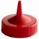 Vollrath 4913-02 Traex Red Replacement Cap for 16-32 Oz. Wide Mouth Squeeze Bottles