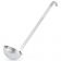 Vollrath 4980010 Stainless Handle 1/2 oz JP Jacob's Pride Collection One-Piece Heavy-Duty Stainless Steel Serving Ladle With 6" Grooved Hook Handle