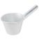 Vollrath 5330 Professional 30 oz 11 1/2" Long Aluminum Transfer Ladle / Dipper With Welded Handle