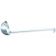 Vollrath 58000 Kool-Touch 1/2 oz Stainless Steel Round Serving Ladle With 6" Antimicrobial Heat-Resistant Hooked Handle