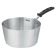 Vollrath 68304 Aluminum Wear Ever Tapered 4 1/2 Qt. Sauce Pan with Natural Finish and Silicone Handle