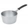 Vollrath 68304 Aluminum Wear Ever Tapered 4 1/2 Qt. Sauce Pan with Natural Finish and Silicone Handle