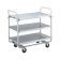 Vollrath 97167 Thrift-I-Cart Chrome Three Shelf Cart, 33" x 21" x 36-1/2"