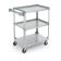 Vollrath 97320 Stainless Steel Three Shelf Utility Cart, 27-1/2" x 15-1/2" x 32-5/8"