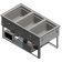 Vollrath FC-6HC-03120-AD Modular 3-Well Hot/Cold Drop-In Auto Drain Well, 120V