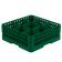 Vollrath TR10FF-19 - 9 Compartment Traex Full Size Green Compartment Rack w/ 2 Extenders