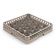 Vollrath TR13JJJJ Beige 12 Compartment Low Profile Traex Full Size Compartment Rack With 4 Extenders