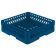 Vollrath TR1A-44 - Traex Full Size Royal Blue Open Flatware Rack with Open Extender