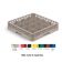Vollrath TR4-44 - Traex 16 Compartment Full Size Cup Rack