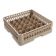 Vollrath TR7A Beige 36 Compartment Traex Full Size Compartment Rack With 1 Open Extender