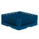 Vollrath TR7CC-44 - Traex Full Size Royal Blue 36 Compartment Rack w/ 2 Extenders