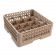 Vollrath TR8DA Beige 16 Compartment Traex Full Size Compartment Rack With 1 Extender And 1 Open Extender