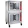 Vulcan VC66GD Double Deck Full Size Natural Gas Convection Oven with Solid State Controls