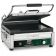Waring WDG250T Supremo Large 14 1/2" x 11" Cooking Surface Cast Iron Ribbed Top And Flat Bottom Plate Dual-Surface Italian-Style Panini Grill With 20-Minute Reprogrammable Timer, 120V 1800 Watts