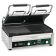 Waring WDG300T Ottimo Double 17" x 9 1/4" Cooking Surface Cast Iron Half Ribbed And Half Flat Plate Italian-Style Panini Grill With 20-Minute Reprogrammable Timer, 240V 3200 Watts