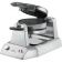 Waring WWD200 Classic-Style 5/8" Thick 7" Diameter 60-Per Hour Heavy-Duty Double Waffle Maker With Rotation Feature And Triple-Coated Nonstick Plates, 120V 1300 Watts