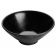 Winco WDM014-304 Togashi 9" Black Round Melamine Soup/Cereal Bowl