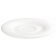 Winco WDP004-215 Ocea 6 1/4" x 5 1/2" Creamy White Porcelain Saucer