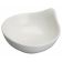 Winco WDP021-103 Mescalore Bright White 3 3/4" Round Porcelain Dish
