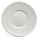 Winco WDP022-105 Zendo White 6 1/2" Round Wide Rim Porcelain Dinner Plate
