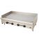 Wells HDTG-4830G Natural Gas Heavy Duty 48" Thermostatic Countertop Griddle - 120,000 BTU