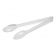 Winco PUT-12C Clear 12" Polycarbonate Utility Serving Tongs