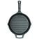Winco CAGP-10R FireIron 10 1/4" Round Cast Iron Pre-Seasoned Induction Grill Pan