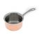 Winco DCSP-3C 3-1/2" 11 Oz. Tri-Ply Copper Plated Stainless Steel Mini Sauce Pan