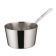 Winco DCWB-103S Stainless Steel 4" Diameter Mini Tapered Sauce Pan Serving Dish with Handle
