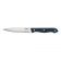 Winco K-70P 5" Solid Steak Knife with POM Handle and Pointed Tip