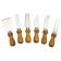 Winco KCS-6W 6-Piece Cheese Knife Set with Wooden Handles