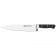 Winco KFP-100 Acero 10" Steel Chef's Knife with Black Handle