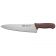 Winco KWP-100N Stäl 10" Chef's Knife with Brown Handle