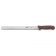 Winco KWP-121N Stäl 12" Straight Bread Knife with Brown Handle