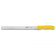 Winco KWP-121Y Stäl 12" Straight Bread Knife with Yellow Handle