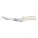 Winco KWP-92 9" Offset Serrated Bread Knife with White Handle