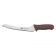 Winco KWP-92N 9" Offset Bread Knife with Brown Handle